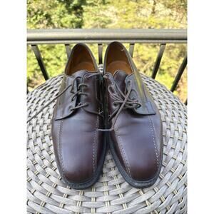 Allen Edmonds Mapleton Brown Leather Casual Shoes Mens Size 11.5 D
